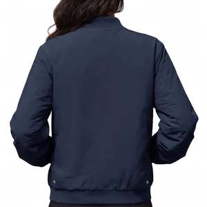 Chaqueta Deportiva para Mujer, Chaqueta Bomber Lisa de Invierno, Manga Larga, Bolsillos Delanteros, Ligera, Impermeable, para Caza y Fiestas - Product Image 6