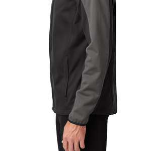 Veste d'hiver softshell pour homme, imperméable, entièrement zippée, avec doublure en polaire chaude, faible MOQ, idéale pour la marche en plein air, le travail, les voyages et l'usage quotidien. - Product Image 6