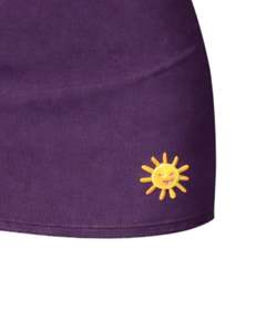 Conjunto de Falda de Dos Piezas Morado para Mujer, Personalizado por el Fabricante, Top Corto sin Mangas, Minifalda de Cintura Alta, Suave y Elástica, Atuendo Casual de Verano - Product Image 6