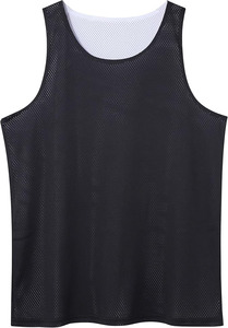 Custom Reversible Breathable Mesh Sports <b>Training</b> <b>Bib</b> 100% Cotton Eco-Friendly Unisex Practice Vest for Soccer Football - Product Image 3