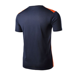 Maillot de football à manches courtes 100 % polyester, respirant, antibactérien, séchage rapide, haute qualité, personnalisé, dernier design, vente en gros - Product Image 2