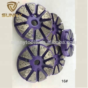 Sunny Tools Metal Bond Diamond <strong>Grinding</strong> Wheel 6#-220# <strong>Grit</strong> for Concrete Grinder Terrco Segment Floor <strong>Grinding</strong> Tools - Product Image 3