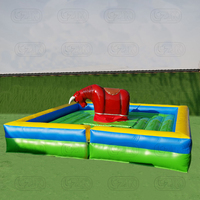 Jeux mécaniques gonflables pour enfants et adultes à prix avantageux, tapis gonflable, taureau de rodéo à vendre