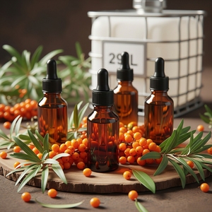 Aceite Portador de Semillas de Espino Amarillo 100% Natural, Prensado en Frío, Premium, Aceite Esencial Puro para la Salud - Product Image 1