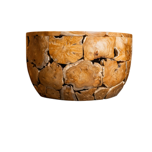Mesa de Centro ARTERRA de Lujo, Estilo Rústico, Hecha a Mano con Raíz de Teca, Madera Natural, Artesanal, Mueble para Sala de Estar, Indonesia, Apartamento - Product Image 2