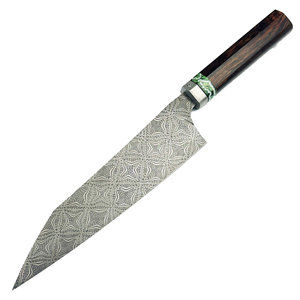 Cuchillos LEGACY BLADES de Acero de Damasco, Cuchillo de Chef Profesional de Espiga Completa, Cuchillo de Cocina con Mango de Madera, Fabricante Mayorista OEM ODM - Product Image 1