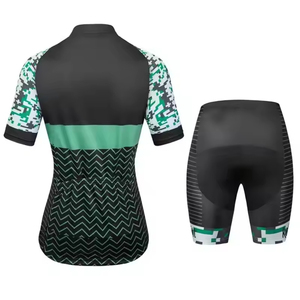 Conjunto de uniforme de Ciclismo de verano para mujer, ropa de bicicleta de carreras transpirable para montar en bicicleta de montaña, ciclismo transpirable cómodo - Product Image 2