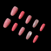 Faux ongles faits main moins chers en gros, plus vous achetez, plus vous économisez, motifs variés, fabrication OEM sur commande, ongles à coller durables, livraison mondiale