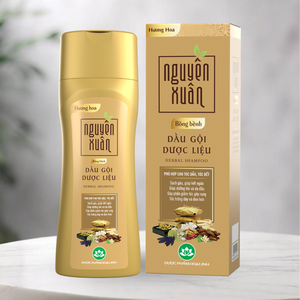 Champú Herbal Floral para Todo Tipo de Cabello - Limpieza Profunda y Control de Grasa - Prevención de la Caída del Cabello - Nutritivo - Product Image 1