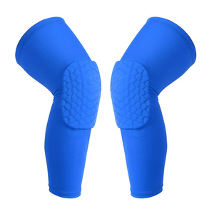 Genouillères en néoprène violettes à enfiler, protection contre les chocs, unisexe, toutes saisons - Product Image 2