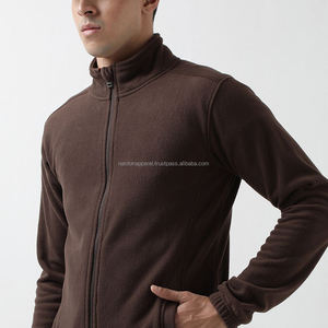 Nardon Apparel 2024 chaquetas de lana Polar transpirables con contraste de Color azul personalizado para hombres buena venta de ropa usable OEM - Product Image 5