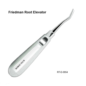 Élévateur manuel ergonomique pour racines dentaires 3,2 mm en acier inoxydable certifié CE par Roboz Tech Pakistan - Product Image 5