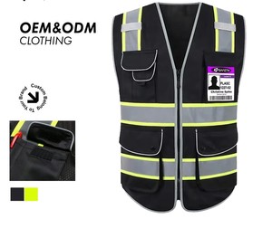 Chaleco Reflectante de Seguridad de Nuevo Diseño 2026, Chaleco de Trabajo de Alta Calidad para Hombre - Product Image 1