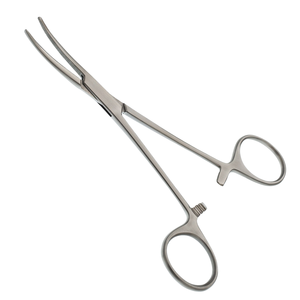 คีมหนีบหลอดเลือด Crile Forceps ขนาด 5 1/2 นิ้ว แบบโค้ง สำหรับงานผ่าตัด ทำจากสแตนเลสสตีล ปากคีมละเอียด ใช้หนีบหลอดเลือดแดง - Product Image 2