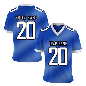 Maillot de football américain confortable et antibactérien, maillot de football OEM de haute qualité, maillot de sport respirant pour le football américain - Product Image 5