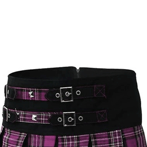 Nouvelle Arrivée Jupe Carrée de Haute Qualité pour Femme, Style A-line Décontracté, Taille Haute, Motif Écossais Style Anglais, Personnalisable SKILLED SPORTS - Product Image 6