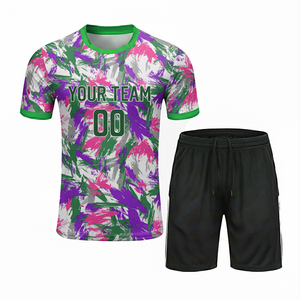 Ropa Deportiva de Verano de Talla Grande con Estampado Digital Personalizado, de Secado Rápido y Transpirable para Hombre - Product Image 6
