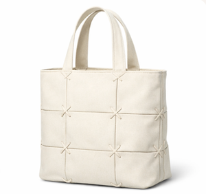 Sacs à main en toile pour femmes, design tendance, grande capacité, motif en losanges, sacs à main décontractés pour femmes - Product Image 5