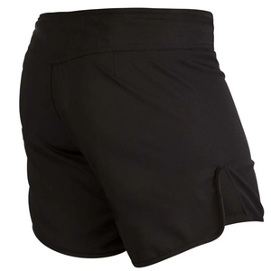 Shorts de MMA al por mayor de alta calidad, shorts de compresión con logo frontal, transpirables, de secado rápido, spandex/poliéster - Product Image 4