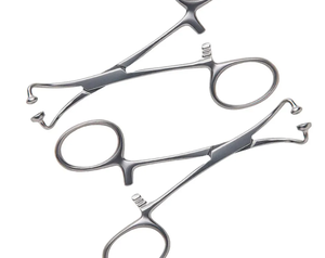 Pinzas para Toallas Backhaus con Conexión de Bola y Encaje, Instrumento Dental Manual de Acero Inoxidable con Agarre Ergonómico en Venta - Product Image 6