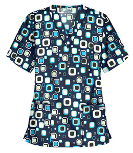Wholesale Hospital Uniform Medical Nursing Scrubs <b>Set</b> 4 Way Stretch Tops and Pants Unisex Medical Scrub For Women - Product Image 2