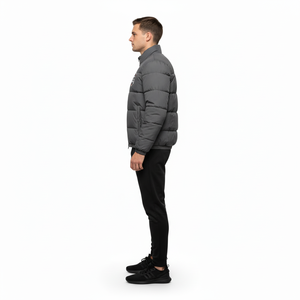 Chaqueta de Invierno Premium Ecológica para Hombre Ringmode Gears - Chaqueta Acolchada Transpirable con Cuello Alto y Logotipo Personalizable, Relleno 100% Poliéster - Product Image 3
