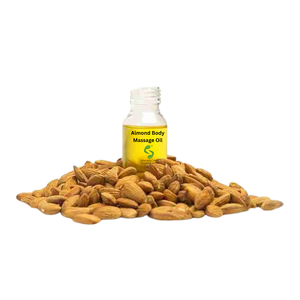 Huile de massage corporelle à l'amande pour les marques de soins de la peau et les professionnels des spas, avec une glisse douce et une sensation légère - Product Image 1