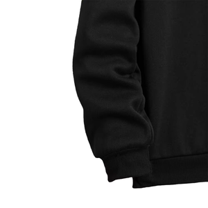 Sweat-shirt à col rond pour homme, coupe classique, tricoté, style color block, décontracté, pour l'automne - Product Image 3