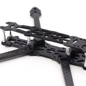 Mark4 7 Inch Racing <b>Drones</b> CNC Finished Carbon Fibre <b>Drone</b> Frame with Blade Conversion Parts Manufacturer's <b>Drone</b> Rack - Product Image 3
