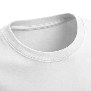 Camiseta Blanca de Manga Corta para Hombre, Cuello Redondo, Corte Regular, Transpirable, Tejido Jersey con Estampado por Sublimación, Informal - Product Image 6