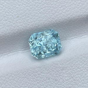 Labradorite naturelle taille radiant sertie de griffes en argent rhodié, pierre précieuse de luxe en vrac pour la fabrication de bijoux, bagues de fiançailles et de mariage - Product Image 6