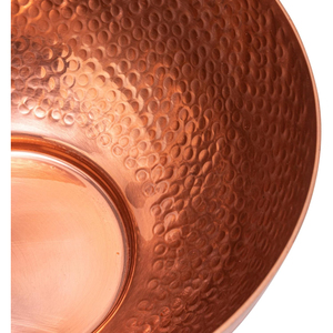 Cuenco de Cobre Puro Martillado, Vajilla Grande con Acabado Brillante, Cuenco para Frutas y Bocadillos, Fabricante de Cuencos de Cobre en India - Product Image 6