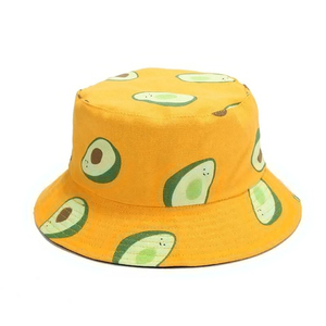 Custom Printed Solid <b>Summer</b> Beach Embroidery Unisex Bucket <b>Hats</b> with Sun Protection for <b>Men</b> and Women Casual Wear - Product Image 1