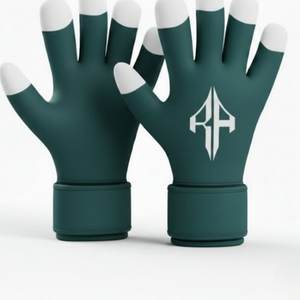 Gants de gardien de but unisexes de haute qualité, matière PU, lacets respirants, protection des doigts et du pouce, par RIVIAN ATLANTIC - Product Image 5