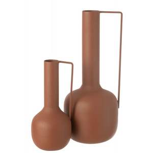 Juego de Jarrones de Metal Minimalistas |   Maceta Decorativa de Hierro con Acabado Mate |   Adorno de Escritorio de Estilo Nórdico de Lujo para el Hogar y Hoteles - Product Image 1