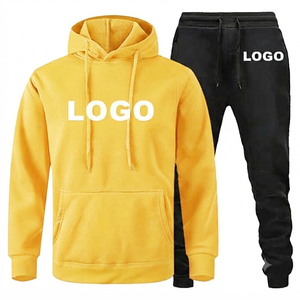 Fabrication de vêtements, vêtements de sport personnalisés, survêtements pour hommes, polyester/coton, polaire thermique, design 2 en 1, imperméable, hiver - Product Image 5