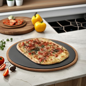 Plateau à pizza en marbre Plateau à pizza élégant pour des produits de boulangerie parfaitement croustillants - Product Image 3