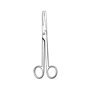 Tijeras Mayo de Grado Médico, Herramienta Quirúrgica de Acero Inoxidable para Uso Profesional en Hospitales, Clínicas y Quirófanos - Product Image 1