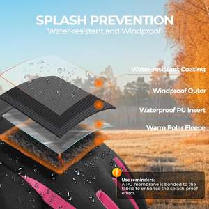 Kids Warm Winter Gloves Touchscreen Water-Resistant Cycling Running <b>Skiing</b> in Outdoor Cold Weather for Boy Girl - Product Image 5