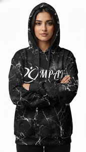 Sweat à capuche unisexe oversize décontracté moderne avec impression intégrale par sublimation pour les marques de vêtements streetwear - Product Image 3