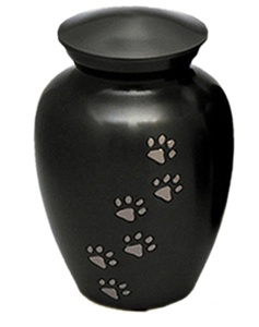 Premium Handcrafted Brass Pet Cremation Urn Handcrafted Memorial Funeral <b>Keepsake</b> <b>for</b> Pet <b>Ashes</b> Decorative Urn - Product Image 2