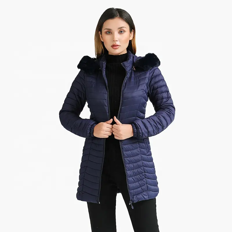 Новая стильная модная Женская толстовка с меховым воротником, парки, Женское зимнее пуховое пальто, женская куртка