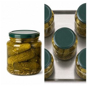 Top Notch Quality Top Selling Cheap Price Tasty Canned <b>Pickled</b> Cucumbers in Brine Customized Packaging - Product Image 2