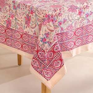 Manteles Elegantes Personalizados Bordados 100% Algodón para Eventos Especiales, Recepciones de Boda y Fiestas - Product Image 2