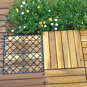 Tấm lát sàn gỗ tự lắp ghép hiện đại 300x300mm, thân thiện với môi trường, dùng cho ngoài trời, trong nhà, sân vườn, hiên nhà, sân sau - Product Image 5