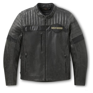 Harley <b>JACKET</b>-LEATHERPASSING LINK II 98001-26VM - Product Image 1
