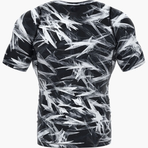 Custom Wholesale <b>Men's</b> <b>Compression</b> <b>Shirt</b> Elastic Quick Dry Short Sleeve Running Basketball Sports Fitness T <b>Shirt</b> Rash Guard <b>Men</b> - Product Image 2