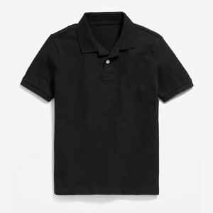เสื้อโปโลผ้าฝ้ายสีเทา ยี่ห้อ Brand Knit สำหรับเด็กนักเรียน ผลิตในฝูเจี้ยน - Product Image 6