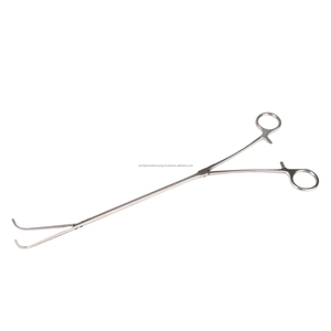 Pinces thoraciques DeBakey courbées, pinces chirurgicales atraumatiques pour tissus, kit chirurgical CE pour chirurgie cardiovasculaire et thoracique - Product Image 6