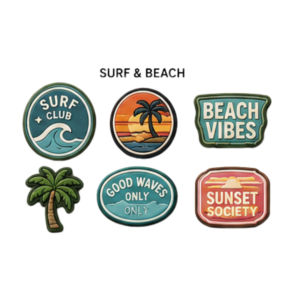 Patch personnalisé en PVC souple 3D avec logo, transfert thermique, gaufré, en silicone PVC, collection saisonnière, pour l'arrière de chapeaux, vêtements, sacs, chaussures - Product Image 1